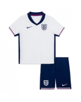 Inghilterra Maglia Gara Casa Repliche Europei 2024 Bambino